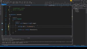 C# ПРЕОБРАЗОВАНИЕ СТРОК _ PARSE STRING _ TRYPARSE STRING _ C# ОТ НОВИЧКА К ПРОФЕССИОНАЛУ _ Урок # 7