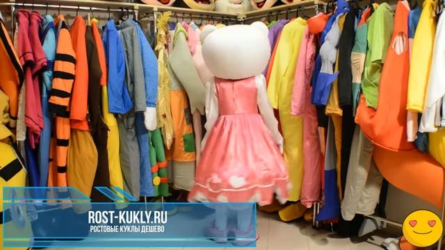 Ростовая кукла Хелло Кити / hello kitty / кошка смотреть онлайн