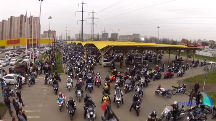 Открытие мотосезона в Краснодаре 2016 смотреть онлайн