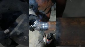 Сварка РД труба 89 стенка 6.