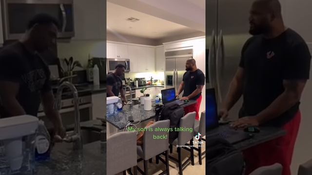 Rampage Jackson Teaches His Son A Lesson After Talking Back👋