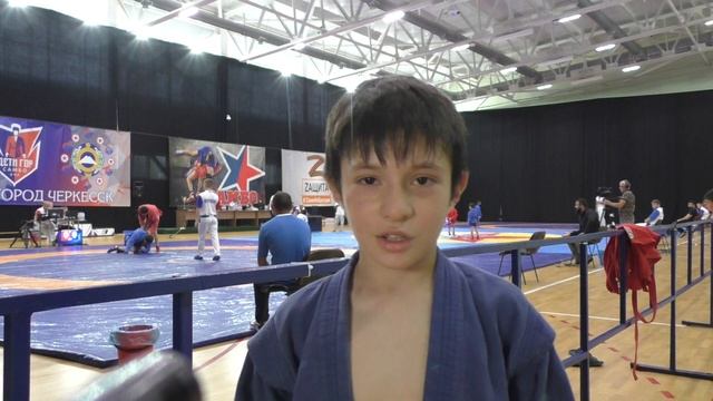 Кужев Малик - бронзовый призёр Детской лиги самбо в в/к до 26 кг. смотреть онлайн