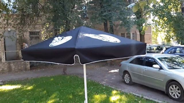 Зонт уличный 2х2 Голубь смотреть онлайн