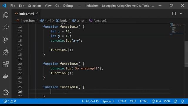 8 Ways To Debug JavaScript in Chrome Developer Tools смотреть онлайн