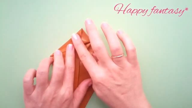 Оригами кошечка! Как сделать кошку!