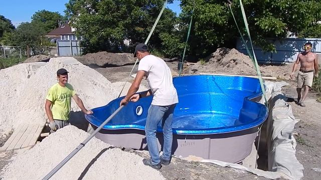 Бассейн Franmer на ПМЖ в свой дом на Юге, часть 2 смотреть онлайн