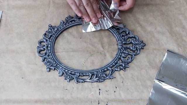 Мастер-класс "Чугунная рамка из гипсовой заготовки" смотреть онлайн