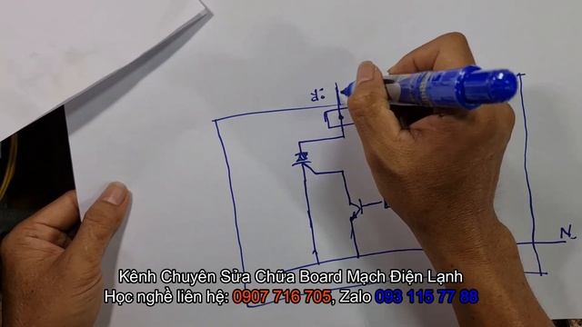 Hướng dẫn sửa Electrolux inverter cực dễ và toàn diện phần 1: các trạm dây và các giả các tải để th