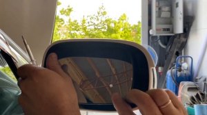 Как снять зеркальный элемент и не Разбить ТОЙОТА
