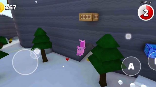 super Bear Adventure супер мишка Нахождение всех монет в снежной долине смотреть онлайн