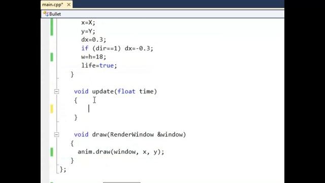 SFML C++ пишем игру платформер