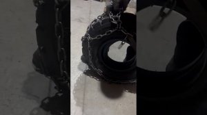 Цепи противоскольжения на вилочный погрузчик
