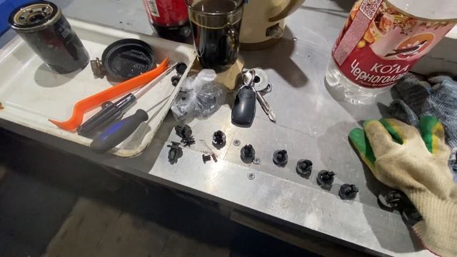 Снятие переднего бампера Subaru Forester SH смотреть онлайн