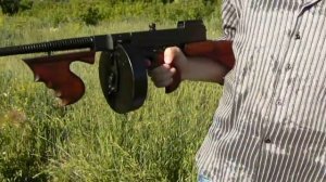 Автомат Томпсона. ММГ (replica) Denix. Краткий обзор с ТМ