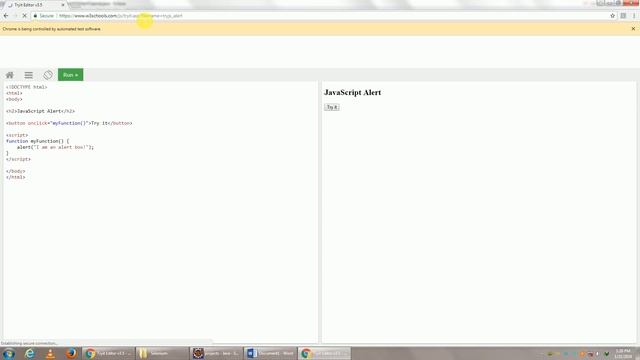 Alerts | Alert pop-ups - Selenium WebDriver Tutorial 14