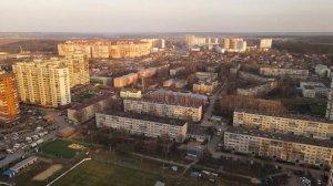 Посёлок Октябрьский - Обзор с воздуха (23.04.2022)