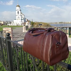 Как сшить стильную дорожную сумку: (своими руками). How to sew a stylish handmade travel bag.