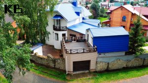 Трехэтажный коттедж площадью 236 м² и участком в 10 соток