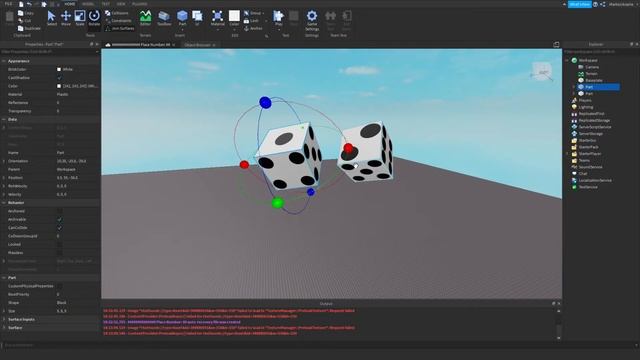 Roblox Studio для новичков. Часть 2 - Игра с кубиками смотреть онлайн