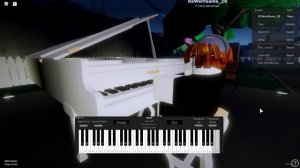 La Campanella By Frans Liszt on Roblox Virtual Piano (MIDI)