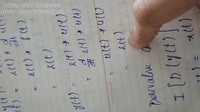 Signal and system 26-03-2020 (Convolution of LTI part 3)