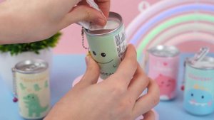 Влажные салфетки в банке "Dinosaur" 30 шт