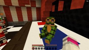 Minecraft Fnaf: Puppet Master And Happy Frog Go On A Date (Minecraft Roleplay)