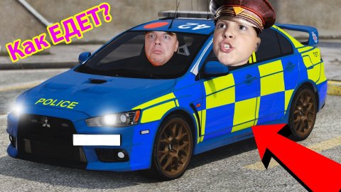 ОДОЛЖИЛИ Полицейский Митсубиси Лансер в GTA5