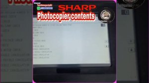 How to reset Sharp Error Code U2-05 Content MX-M265NE MX-M264N MX-M314N MX-M315N | #subscribe #shar