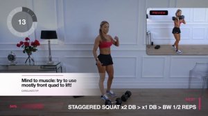 IRONCLAD Calves & Quads - Dumbbell Leg Workout | EPIC Heat - Day 27