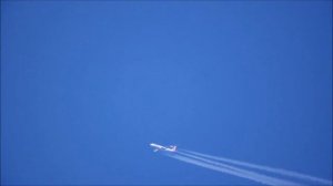Самолёты через телескоп. Эжва. Балкон. На канале есть другие видео через телескоп.