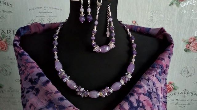 Аметист, Оникс, Лабрадор... Были бусинки, стали бусики)) смотреть онлайн