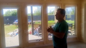 Одноэтажный барнхаус 8 на 13. Обзор проекта.