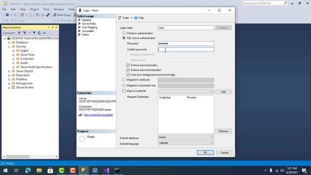 Xamarin and Maui Sql Server (SSMS) Connection