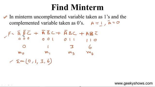 How to Find Minterm and Maxterm (Hindi) смотреть онлайн