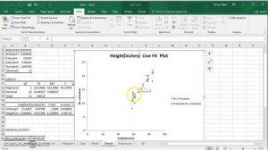 Finding Correlation and Regression Part II in Microsoft Excel 2016 (Office 365)