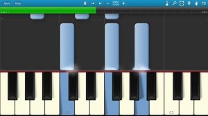 Макс Корж - Мотылек (на пианино Synthesia)