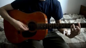 Весна (4 позиции бруно cover) разбор на гитаре