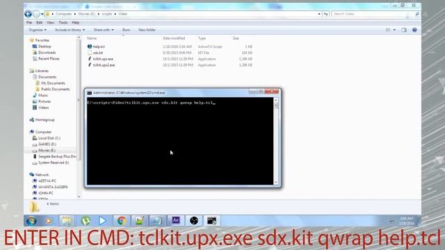 Make Executable file from a Tcl Script смотреть онлайн