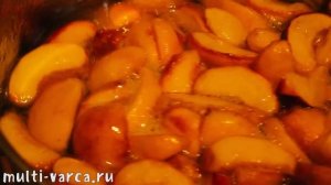 ВАРЕНЬЕ ИЗ ПЕРСИКОВ НА ЗИМУ, простой рецепт янтарного персикового варенья дольками