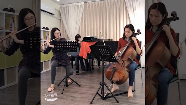 C. M. von Weber：Flute Trio in G minor, Op 63 mvt.II Scherzo смотреть онлайн