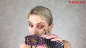 Макияж и первые впечатления от палетки Lila palette Natasha Denona и хайлайтера Amrezy