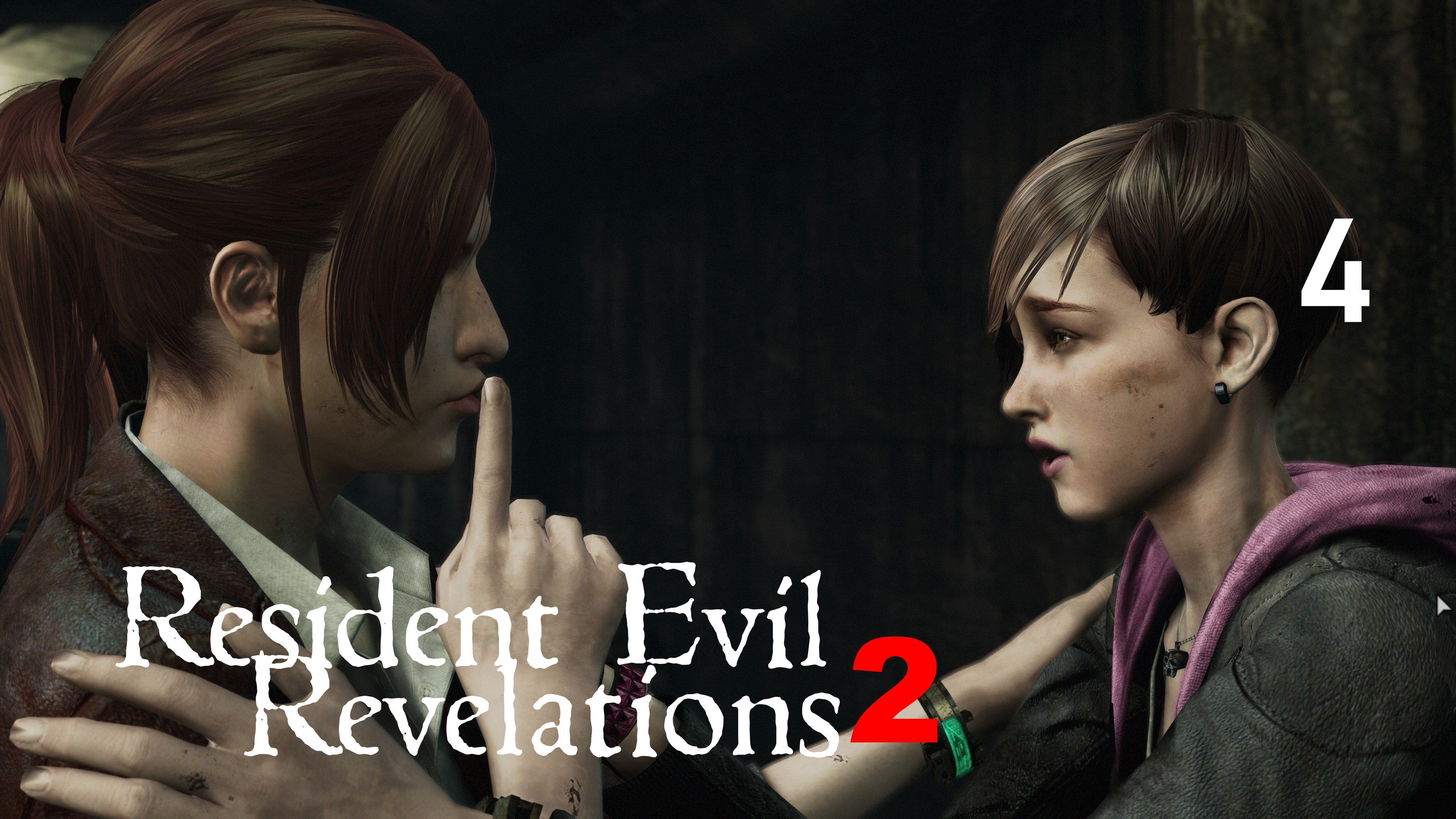 ☣RevelaResident Evil Revelations 2:Клер и Мойра.Вирус Реагирующий На Страх В виде Педро №4 [RUS]