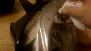 Мойка фары внутри неодимовым магнитом