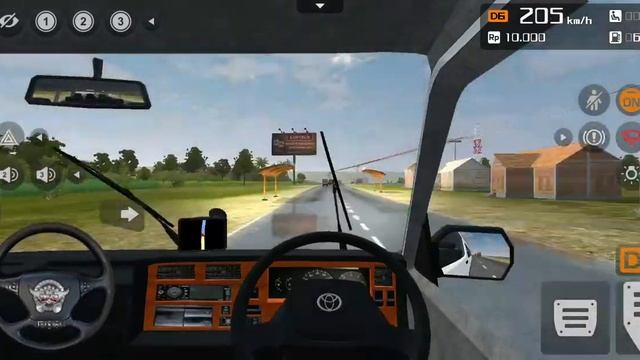 Toyota Hiace 1992 Mod BUSSID Old Vehicle Super Gameplay