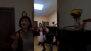 Энием , муз.Фирзар Муртазина, на баяне Ильшат Нуркаев ,поёт Разида Ахметова, преподаватели ДШИ