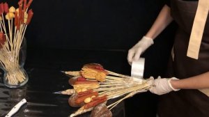 Букет из колбасы и из сыра. Мастеркласс.