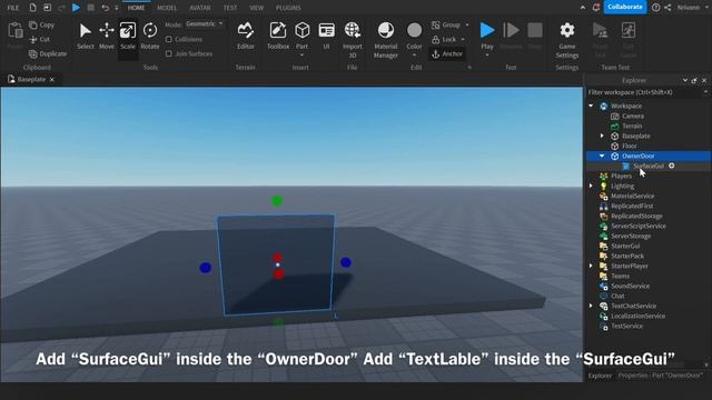 How To Make Tycoon Base Owner Door - Roblox studio смотреть онлайн