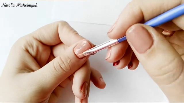 Маникюр на коротких ногтях/В домашних условиях смотреть онлайн
