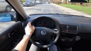 2001 VW Golf MK4 (1.4 16V 75 HP) | 0-100 | POV Test Drive Car Reviews